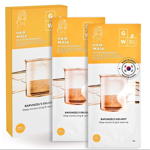 K-Beauty Hot Oil Treatment Cap Mask Argon Oil Softer Thicker Luminous Hair - Picture 2 of 10